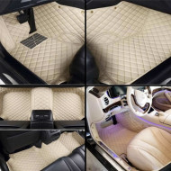Covorase auto Premium Mercedes Benz C 2014-2021 bej