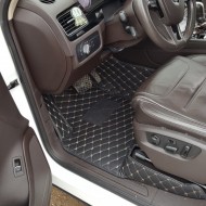 Covorase auto premium Skoda Octavia 2 negru fir crem
