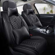 Huse auto Ford Luxury Negru Complet