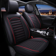 Huse auto Infiniti Clasic Negre + rosu/ 4 pernute incluse