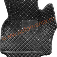 Covorase auto premium Audi Q5 (2010-2016) negru cu fir crem