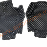 Covorase auto Premium Mercedes ML (2006-2011); negru fir crem