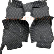 Covorase auto premium Porsche Cayenne 2 , Negru fir crem