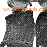 Covorase auto Premium Range Rover Evoque, ; negru fir crem
