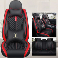 Huse auto Seat Luxury Negru + Rosu