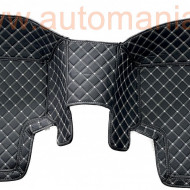 Covorase auto Mercedes Benz GLC 2015-2019 negru fir crem