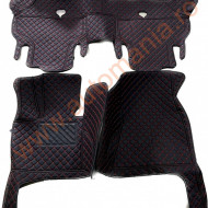 Covorase auto Nissan X-Trail 2014-2021 negru fir rosu
