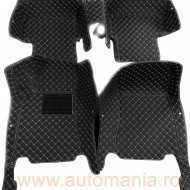 Covorase auto Premium Mercedes CLA 2020 + negru fir crem