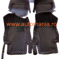 Covorase auto Premium Audi Q2 , negru fir rosu 2016 +