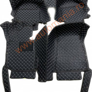 Covorase auto Premium BMW serie 4 , 2020 - 2021 negru fir crem
