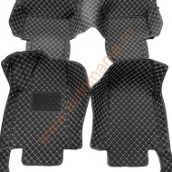 Covorase auto Premium Mercedes Benz GLA negru fir crem 2014 - 2019