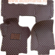 Covorase auto Premium Range Rover Sport 2008- 2011 (maro )