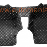 Covorase auto Premium Audi A3 2014-2019 , Negru Fir crem