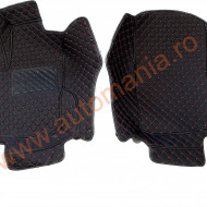 Covorase auto Premium Mercedes Benz GLE 2014 - 2019 , Negru fir rosu