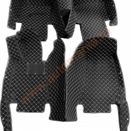 Covorase auto Premium Mercedes E Class 2016-2022 ; negru cu fir crem (w213)