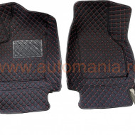Covorase Auto Premium VW Golf 7 negru cu rosu