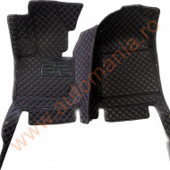 Covorase auto BMW X3 F25(2011 - 2017) negru fir rosu
