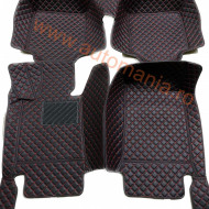 Covorase auto Premium Hyundai Elantra VII (CN7) 2020 + , negru cu fir rosu