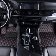 Covorase auto Premium Hyundai Tucson 3 , negru cu fir rosu