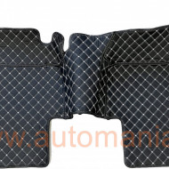 Covorase auto Premium Mercedes ML 2012+ negru fir crem