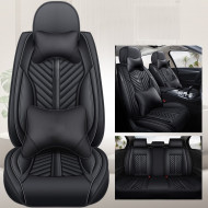 Huse auto Citroen Luxury Negru Complet / 4 pernute incluse