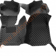Covorase auto BMW serie 7 F01 , negru FIR crem