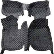 Covorase auto Jaguar F PACE negru fir crem