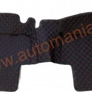 Covorase auto Premium Mercedes Benz GLE 2014 - 2019 , Negru fir rosu