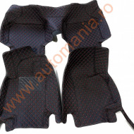 Covorase auto premium Skoda Octavia 4 negru fir rosu