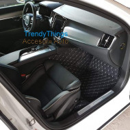 Covorase auto Volvo XC 90 negru cu crem 2010-2014