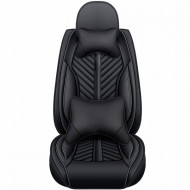 Huse auto Skoda Luxury Negru Complet