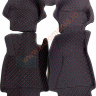 Covorase auto Audi A6 C7 (2012-2018) negru cu fir rosu