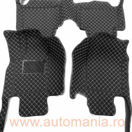 Covorase auto Jeep Grand Cherokee 2010-2017 negru fir crem