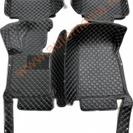 Covorase auto Premium BMW serie 3 2019 + negru fir crem