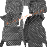 Covorase auto Premium BMW X4 2019 - 2021 negru cu fir crem