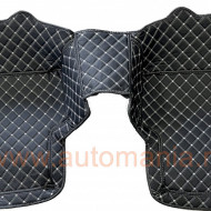 Covorase auto Premium Mercedes Benz GLK , Negru fir crem