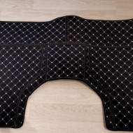 Covorase auto Premium Renault Kadjar negru cu fir crem