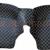 Covorase Auto Premium Volkswagen Passat CC; negru cu fir crem