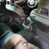 Covorase auto Volvo XC 90 negru cu crem 2015 +