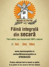 Faina integrala din secara, punga 1 Kg.