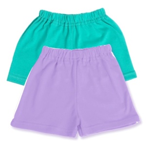 Set pantaloni scurti pastel