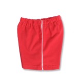 Pantaloni scurti rosii pentru copii