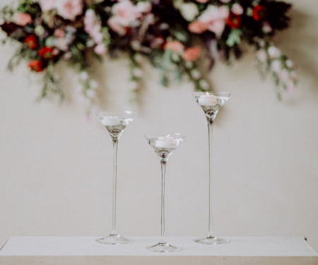 cupa martini sticla