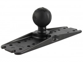 RAM 7,6 x 28 cm-es tartó adapter lap 2,25"-os golyóval (D-típusú)