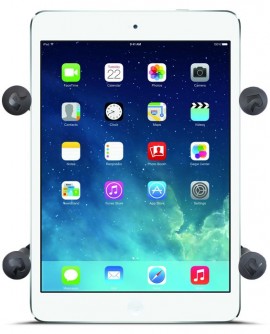 Komplett 7-8"-os tablet tartó szett kormányra v. csőre (X-Grip)