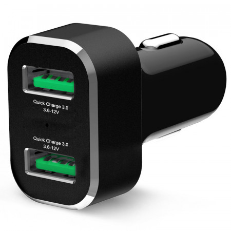 RAM GDS® 2-Port USB szivargyújtó adapter (Qualcomm® Quick Charge™)