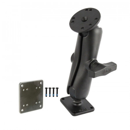 RAM® C-típusú (1,5"-os) univerzális tartószerkezet hátlaplemezzel