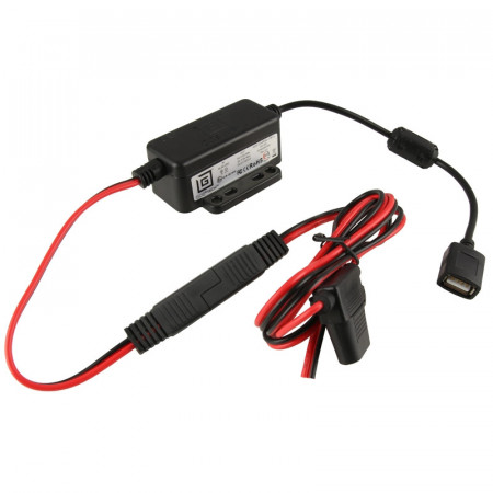 GDS® stabilizált fixen telepíthető töltő, USB csatlakozóval (10-30V)