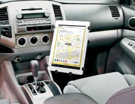 Komplett 10"-os tablet tartó szett padlóra szerelhető állvánnyal (X-Grip)