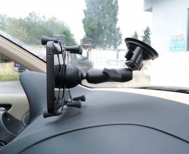 Komplett 7-8"-os tablet tartó szett vákuumos rögzítő talppal (X-Grip)